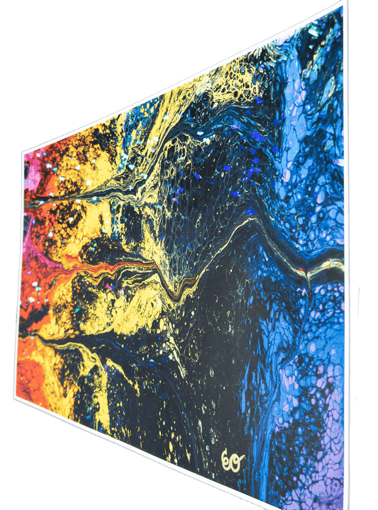 "A RAINBOW IN THE DARK" PRINT (HOLO & GLOSS) - Prints - The Pour Hippy