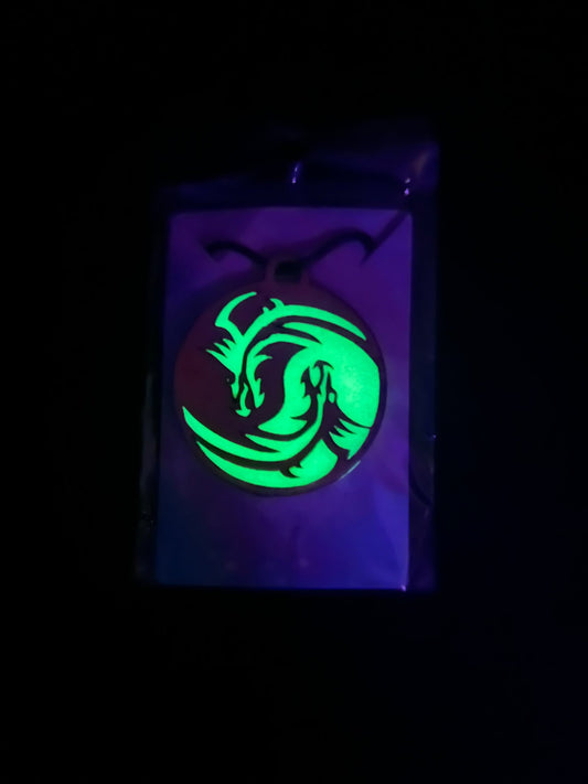 Green Glow In The Dark Pendants - Pour Hippy Drip - The Pour Hippy