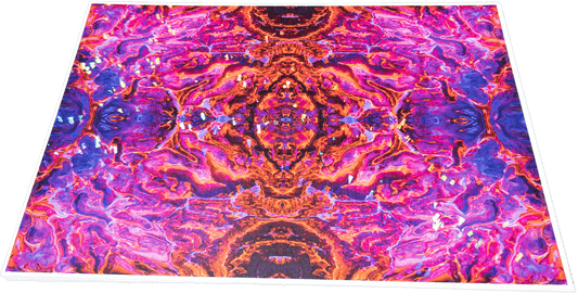 "BIRTH OF A PHOENIX UV RORSCHACH" PRINT (HOLO & GLOSS) - Prints - The Pour Hippy
