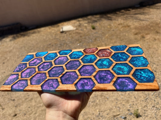 Cedar Charcuterie Boards/Serving Platters - Geometric Wood Art - The Pour Hippy